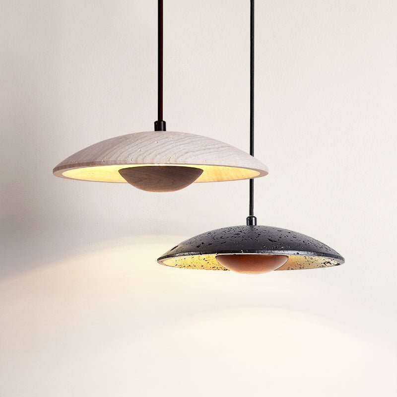 Speckled Saucer Pendant Lamp