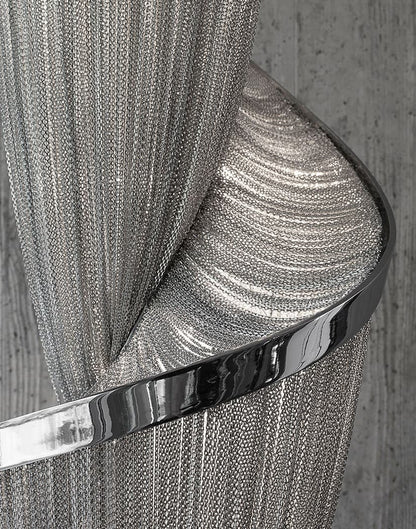 Spiral Elegance Chain Chandelier