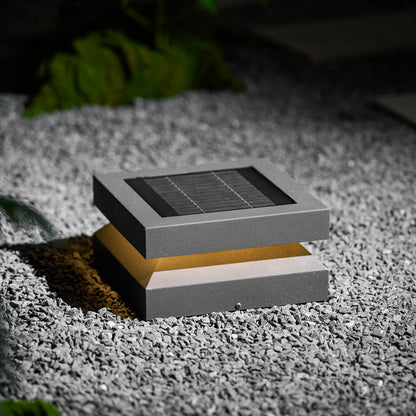 Square Post Outdoor Light