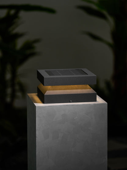 Square Post Outdoor Light