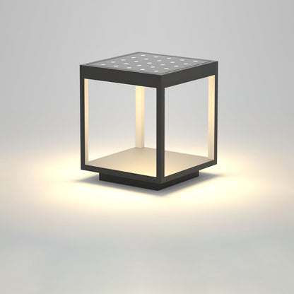 Square Frame Post Outdoor Light