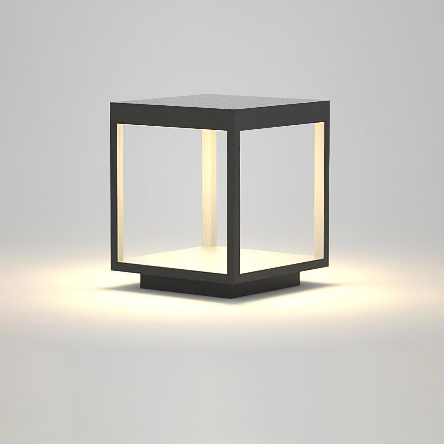 Square Frame Post Outdoor Light