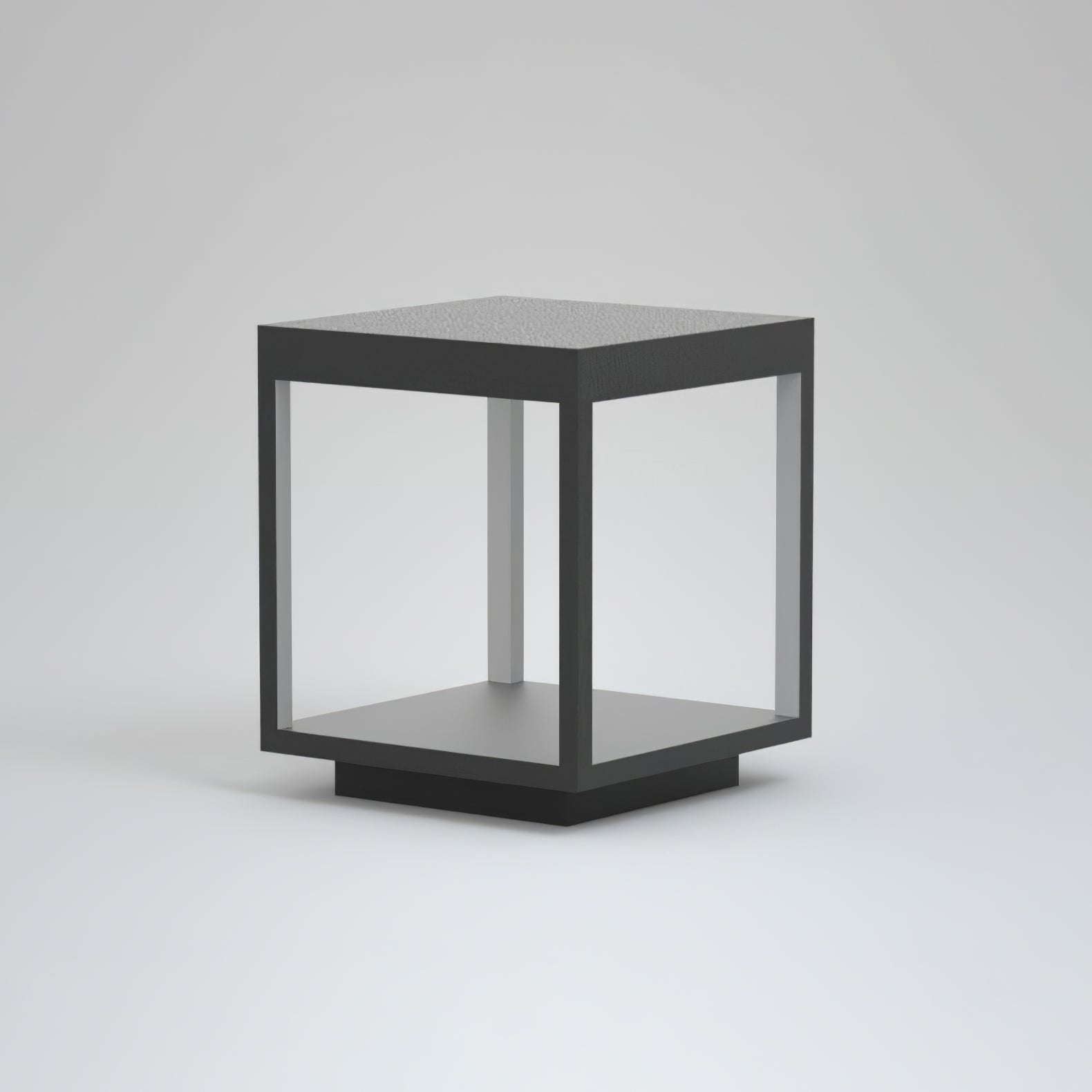 Square Frame Post Outdoor Light