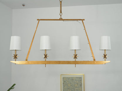 Stellar Frame Linear Chandelier