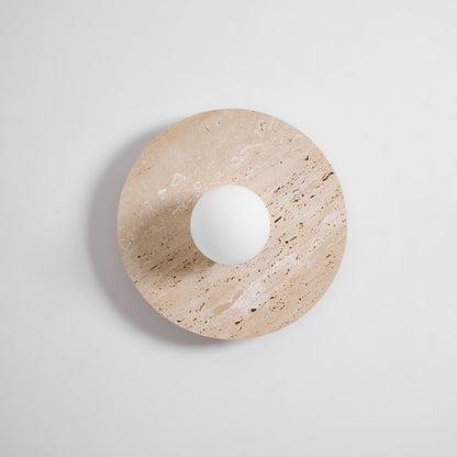 Stone Lunar Eclipse Wall Light