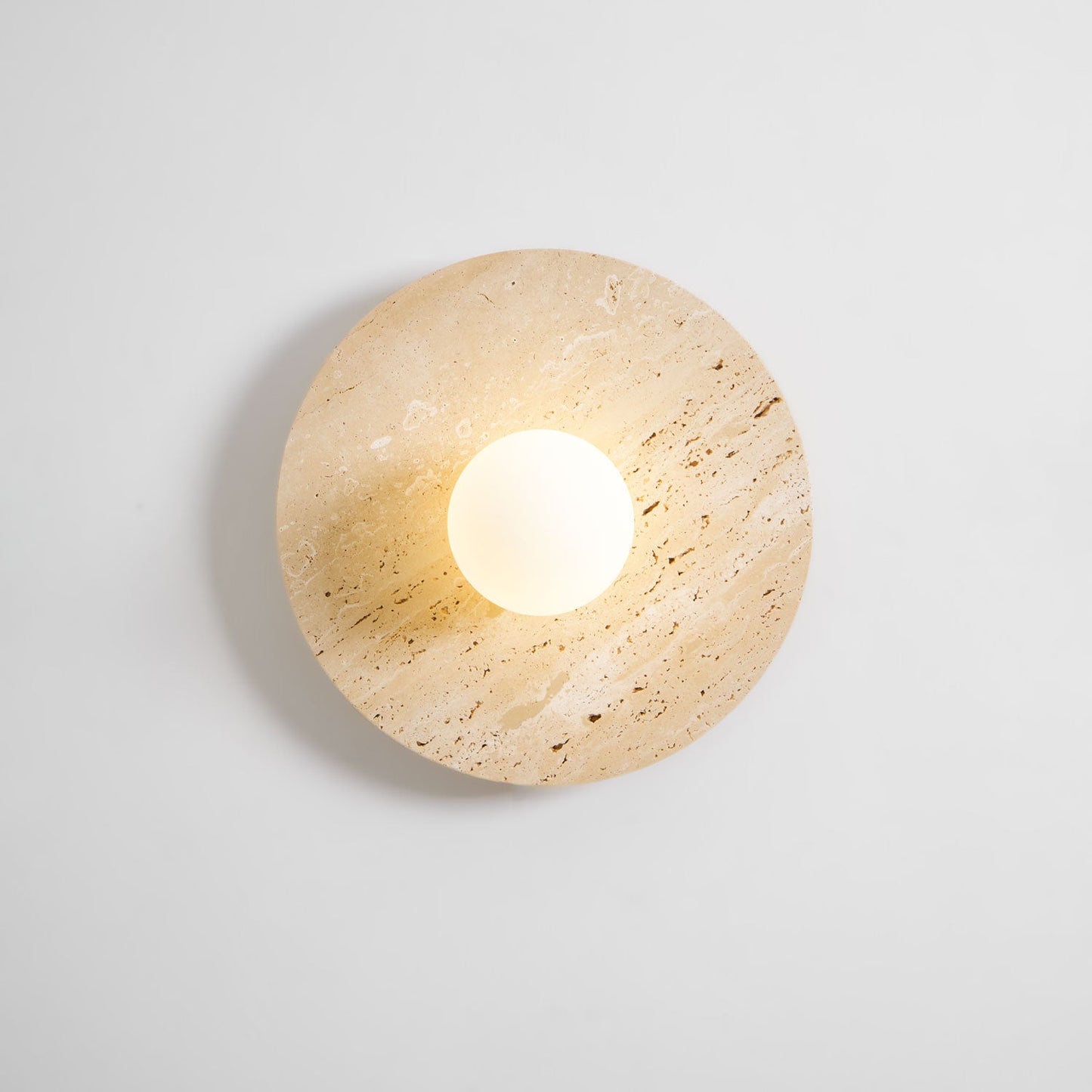 Stone Lunar Eclipse Wall Light