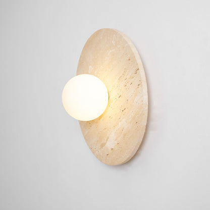 Stone Lunar Eclipse Wall Light