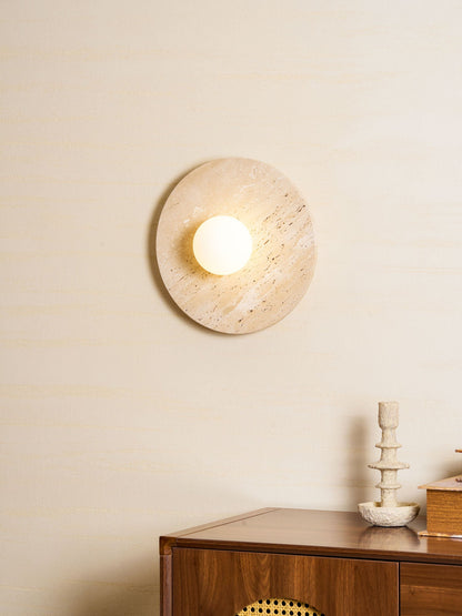 Stone Lunar Eclipse Wall Light