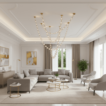 Strand Necklace Chandelier