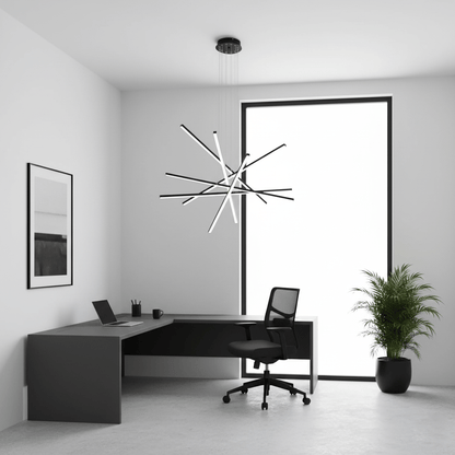 Strata Linear Chandelier