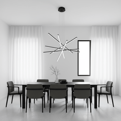 Strata Linear Chandelier