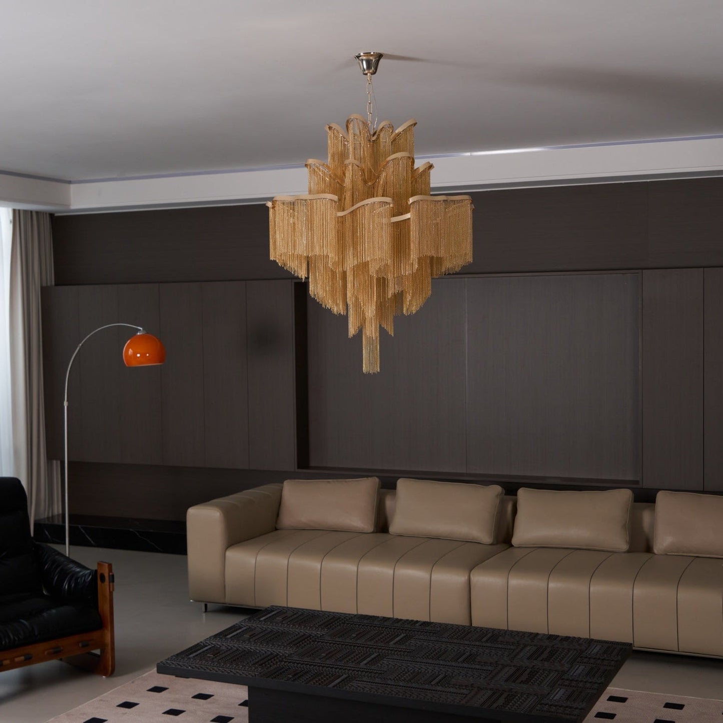 Stream Chain Chandelier