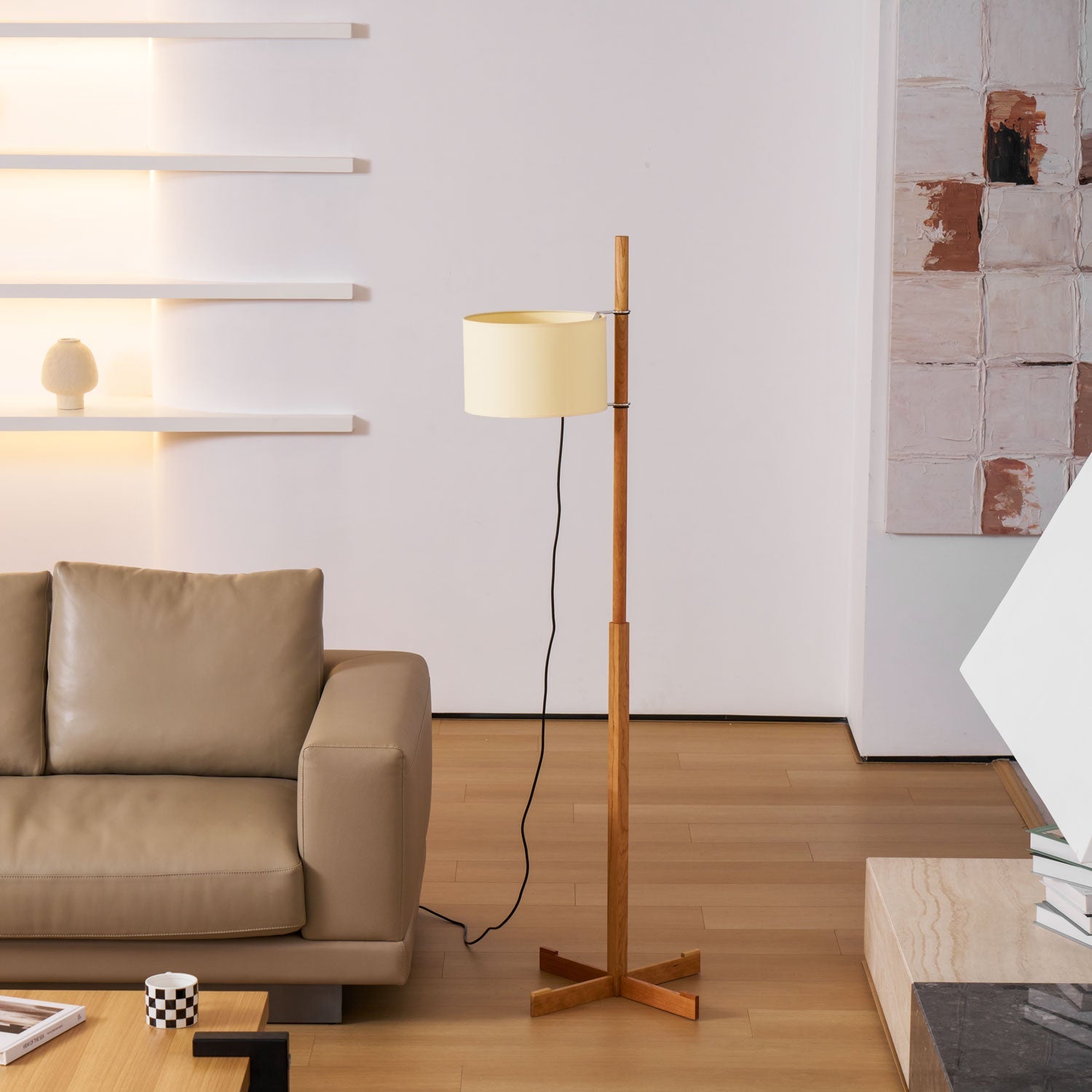 Svelte Silhouette Floor Lamp