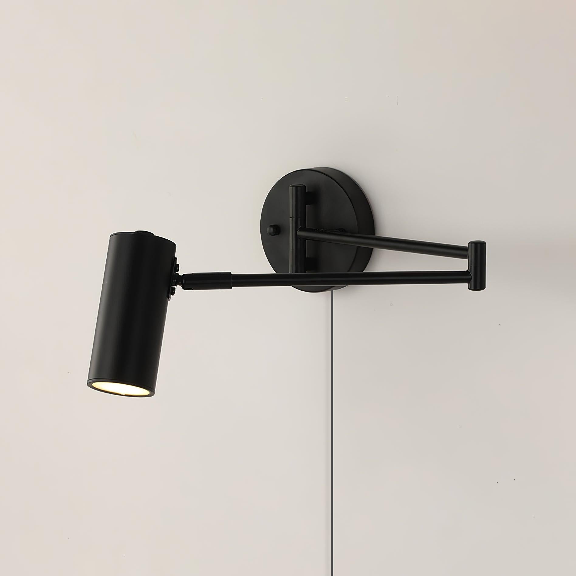 Swing Arm Plug-in Wall Sconce