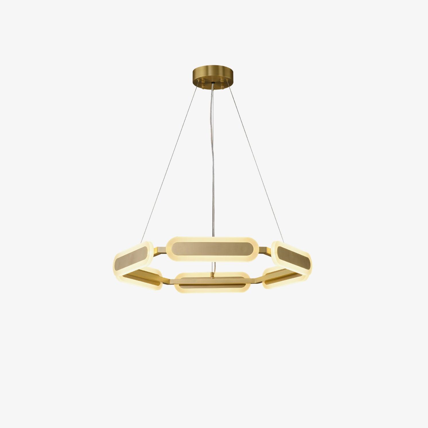 Swirl Chandelier