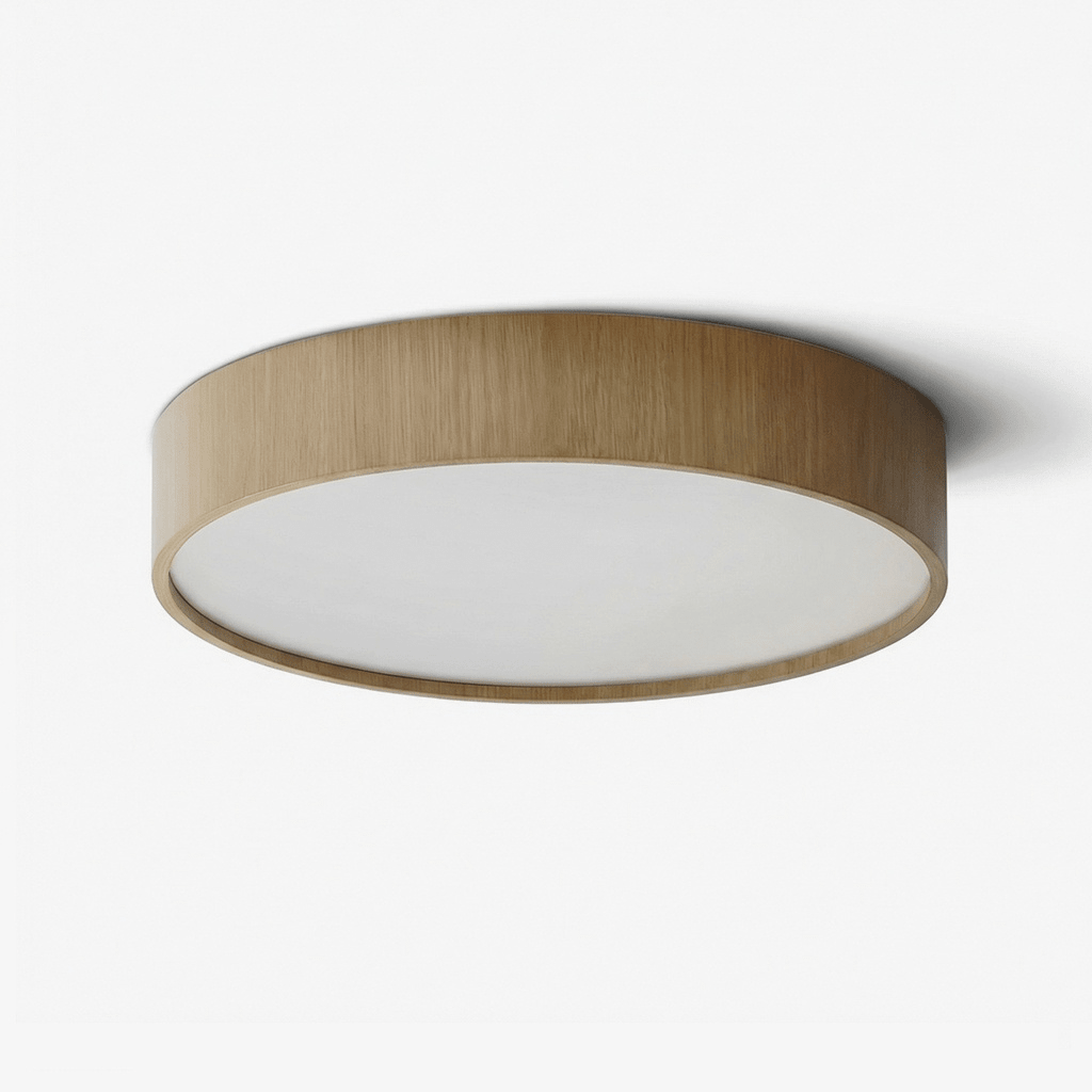 Sylva Minimalist Timber Ceiling Lamp