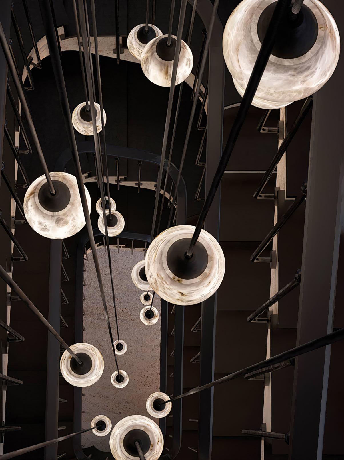 TEN MA DO Alabaster Pendant Lamp
