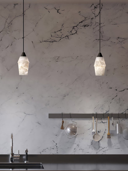 TEN MA DO Alabaster Pendant Lamp