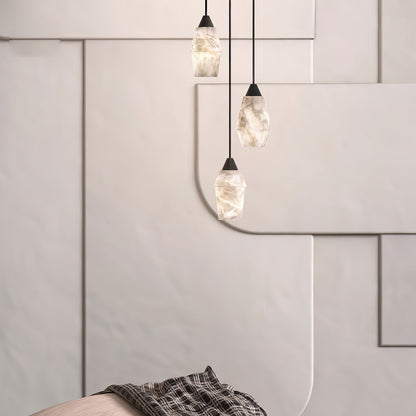 TEN MA DO Alabaster Pendant Lamp