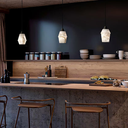 TEN MA DO Alabaster Pendant Lamp