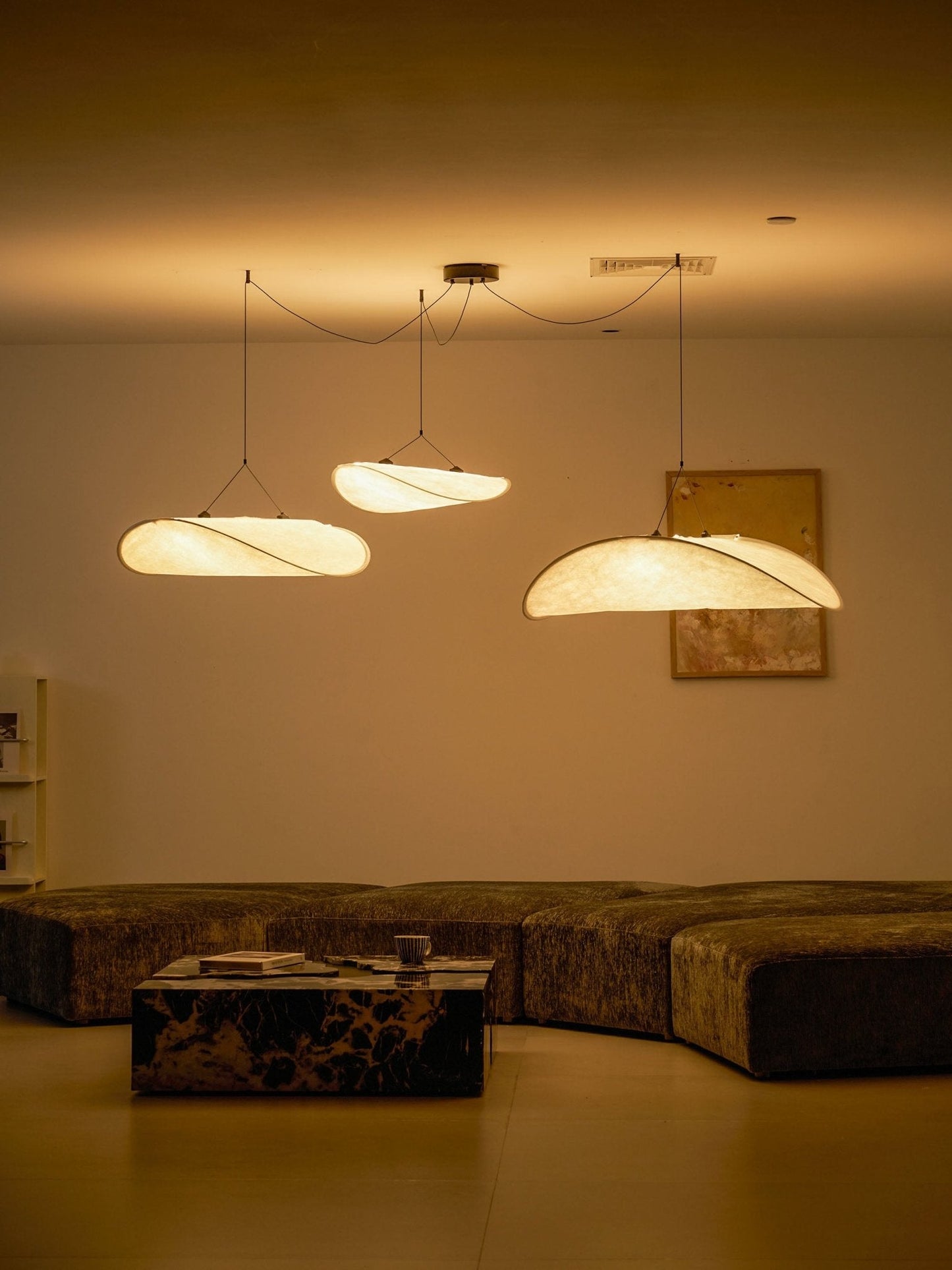 Tense Tyvek Pendant Lamp