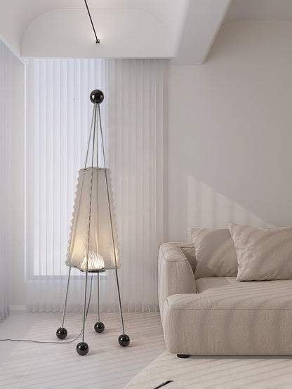 Obelisk Mesh Floor Lamp