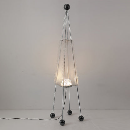 Obelisk Mesh Floor Lamp