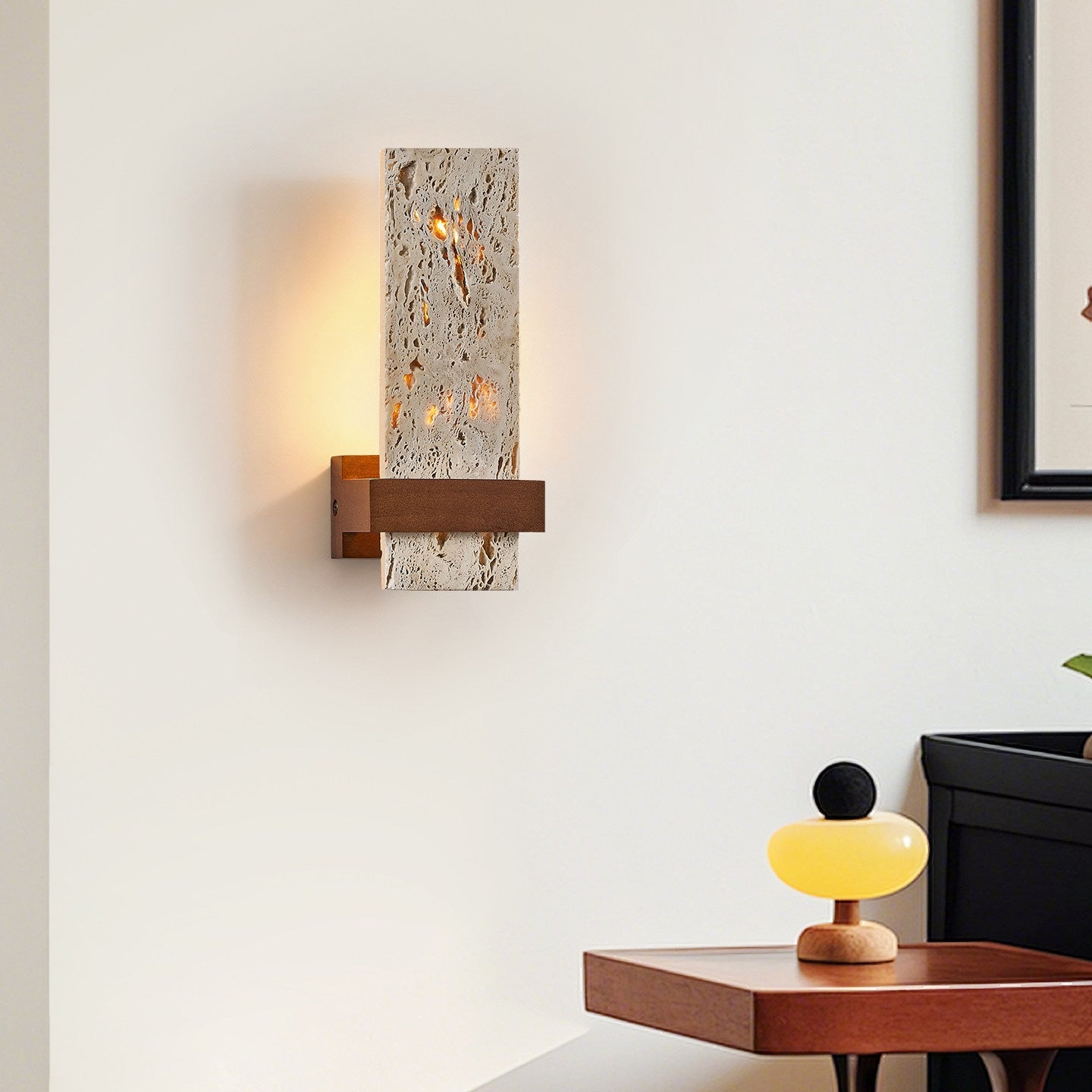 Terra Travertine Wall Light
