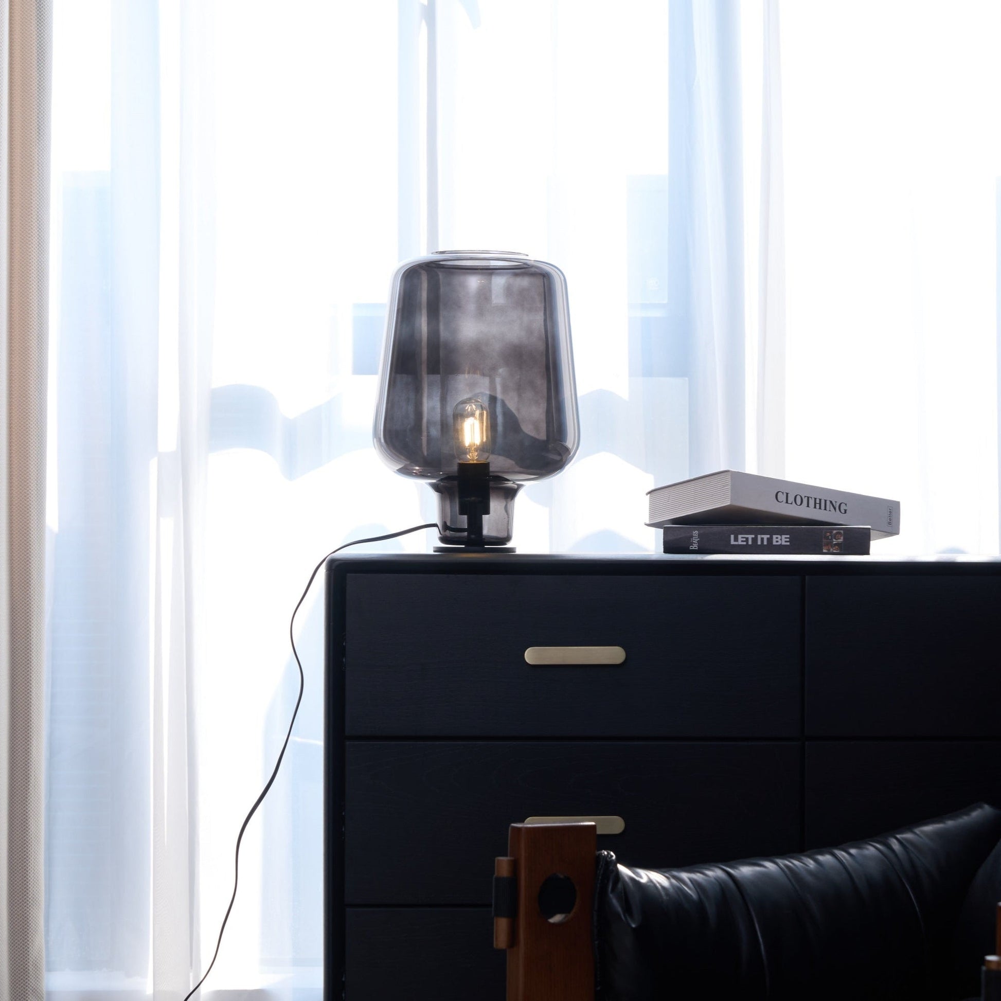 Teutonic Glass Table Lamp