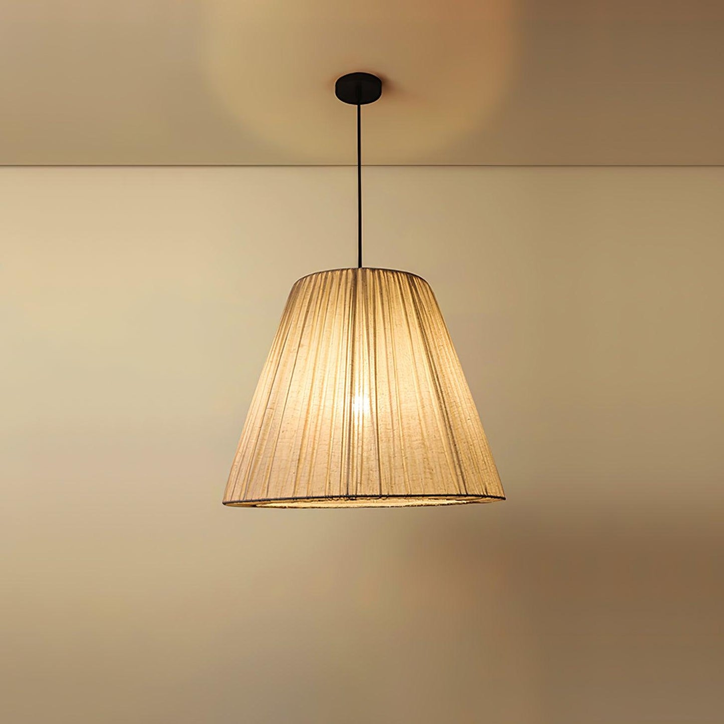 Textile Taper Pendant Lamp