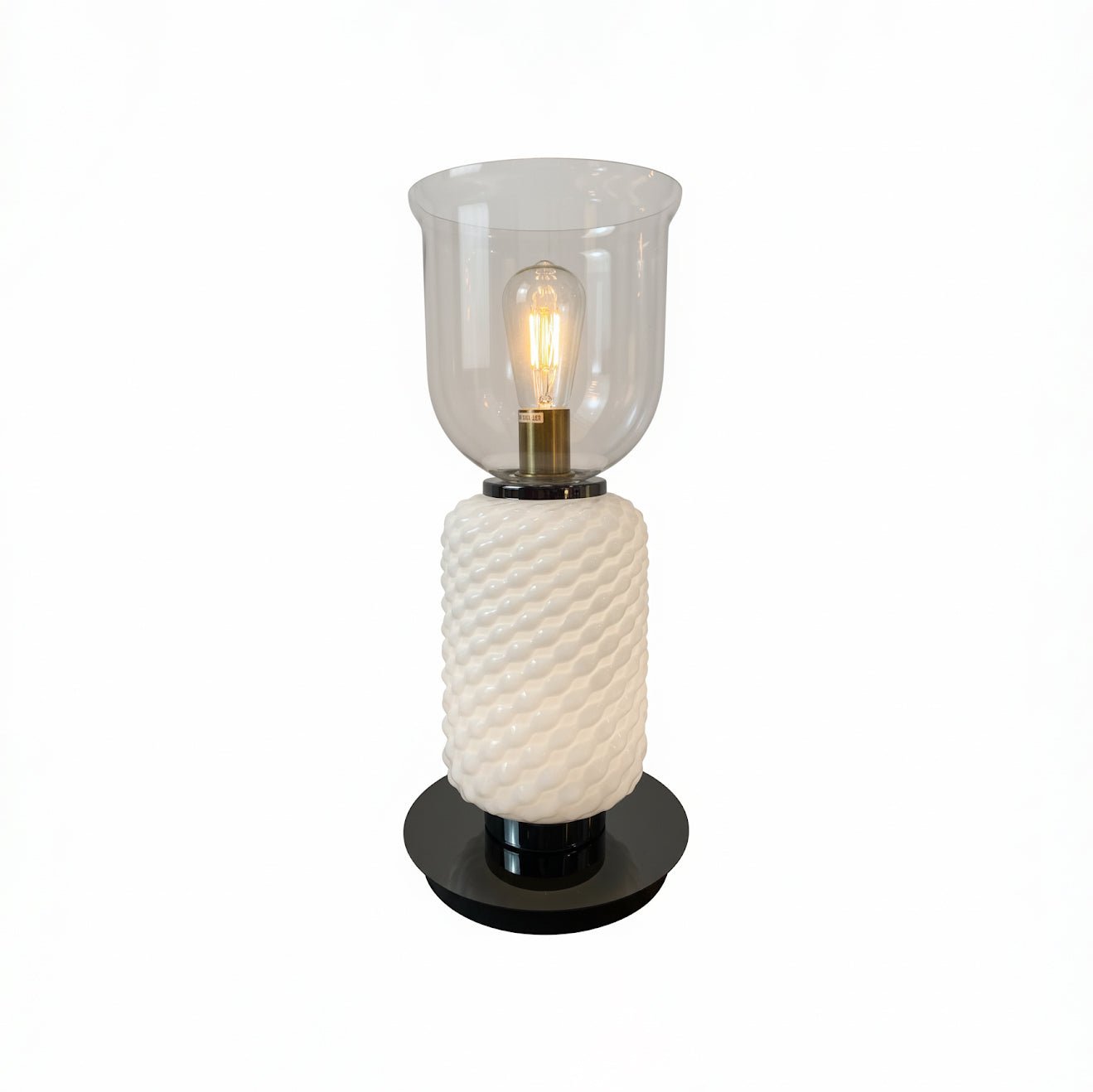 Textured Layered Glass table Light