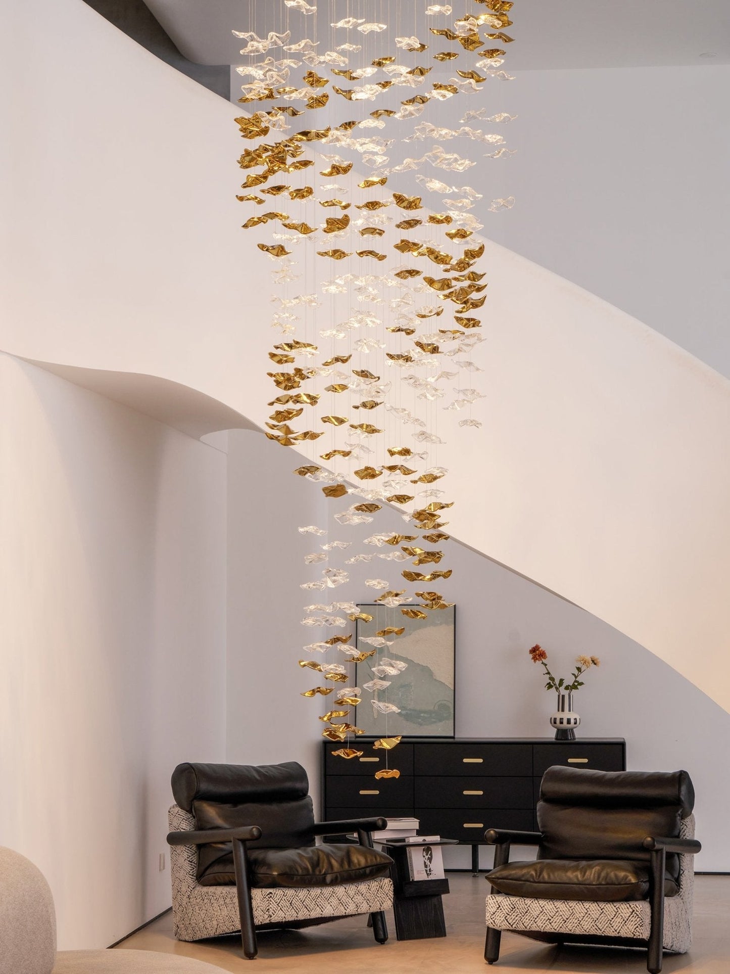 Tidal Art Glass Pendants Lamp