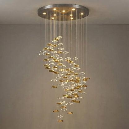 Tidal Stair Chandelier