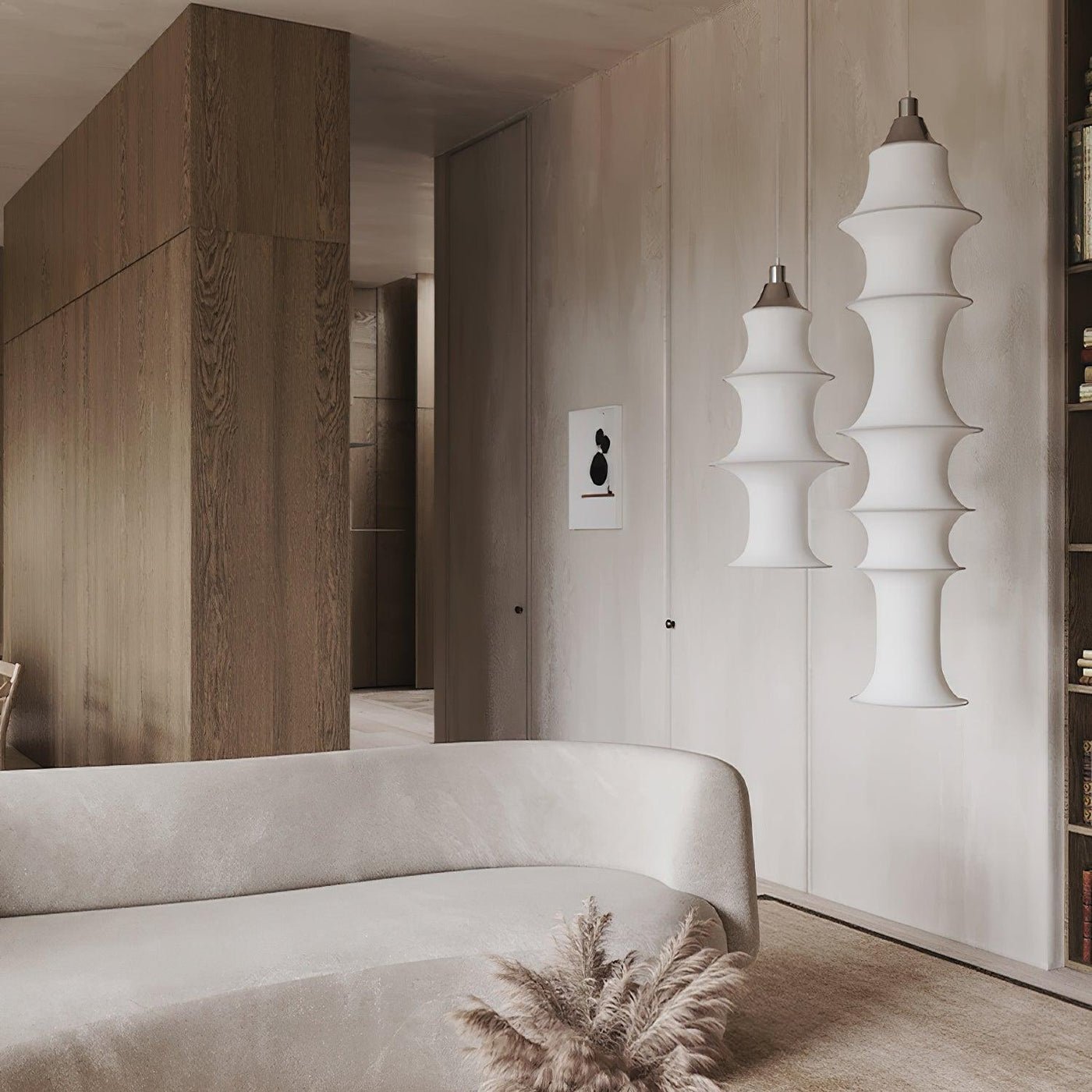 Tiered Column Pendant Light
