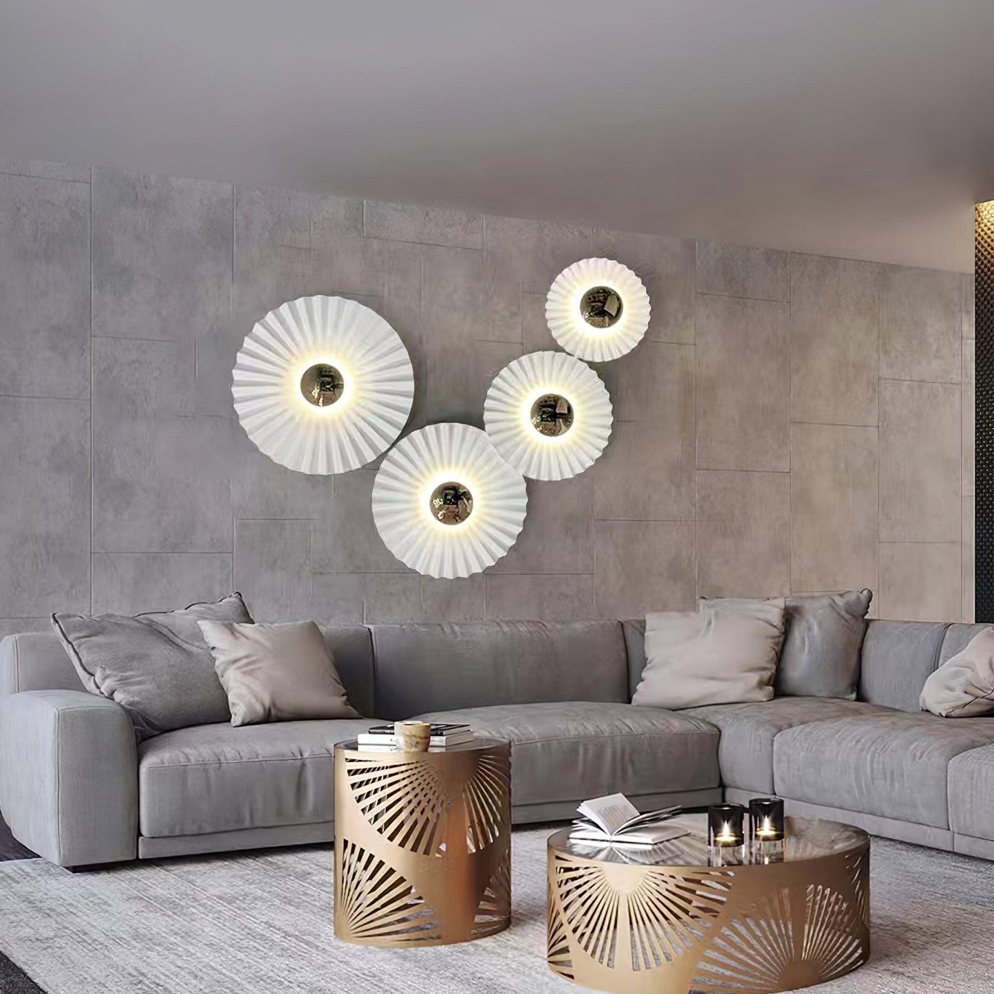 Tinsley Flush Wall Lamp