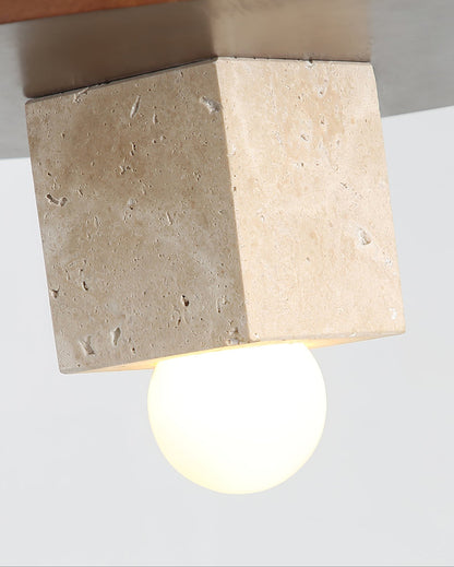 Tondo Stone Disc Pendant Light