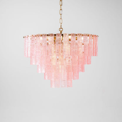 Opalora Pink Murano Chandelier