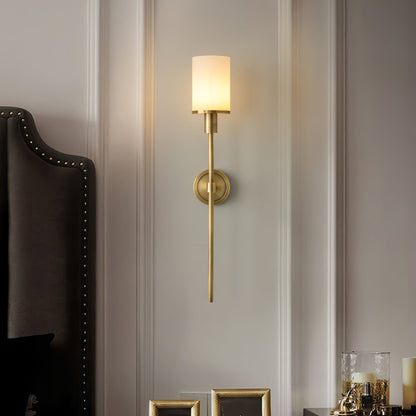 Tracie Classic Alabaster Sconce
