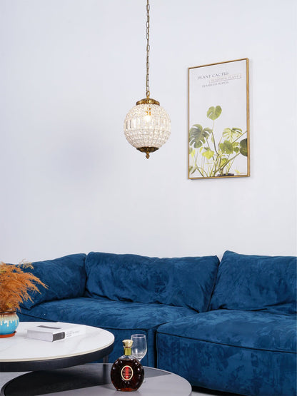 Traditional Gold Globe Chandelier
