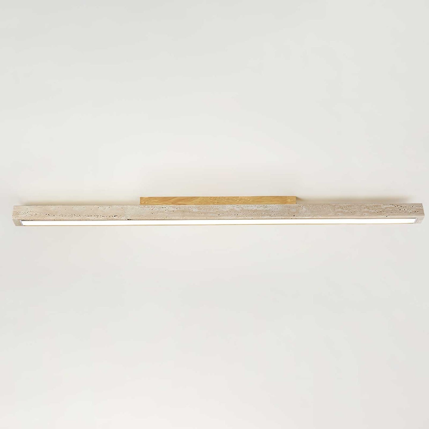 Travertine Column Ceiling Light