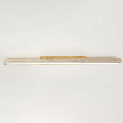 Travertine Column Ceiling Light