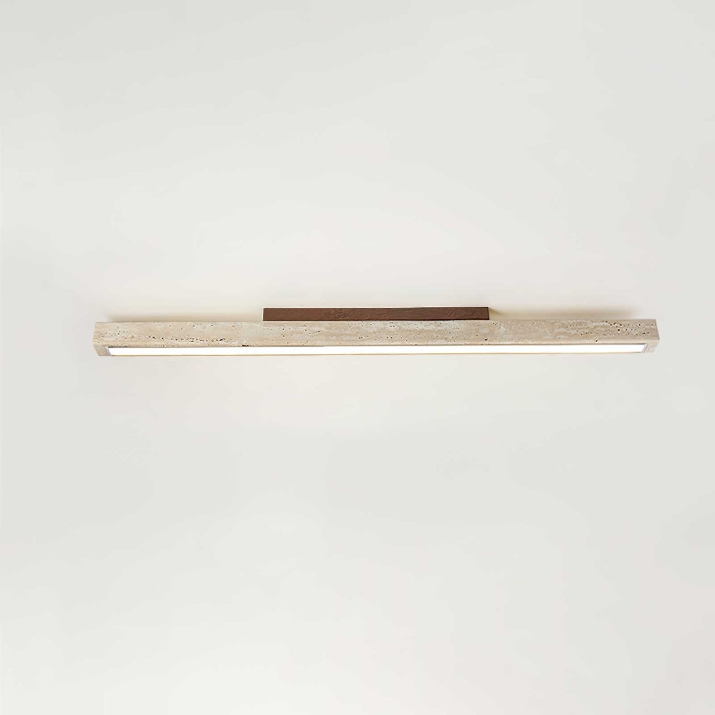 Travertine Column Ceiling Light