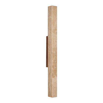 Travertine Column Wall Light