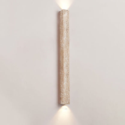 Travertine Stripe Wall Sconce