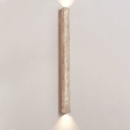 Travertine Stripe Wall Sconce