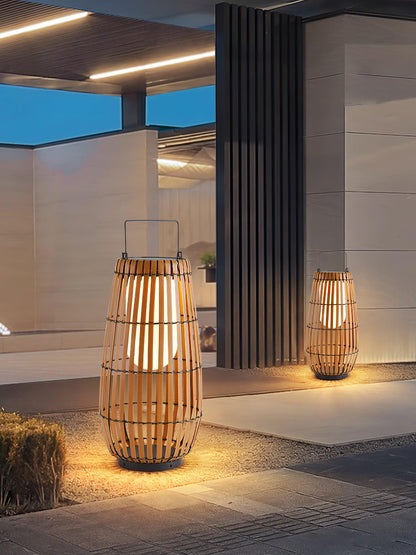 Tropic Braid Lantern Outdoor Lamp