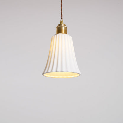 Trumpet Ceramic Pendant Light