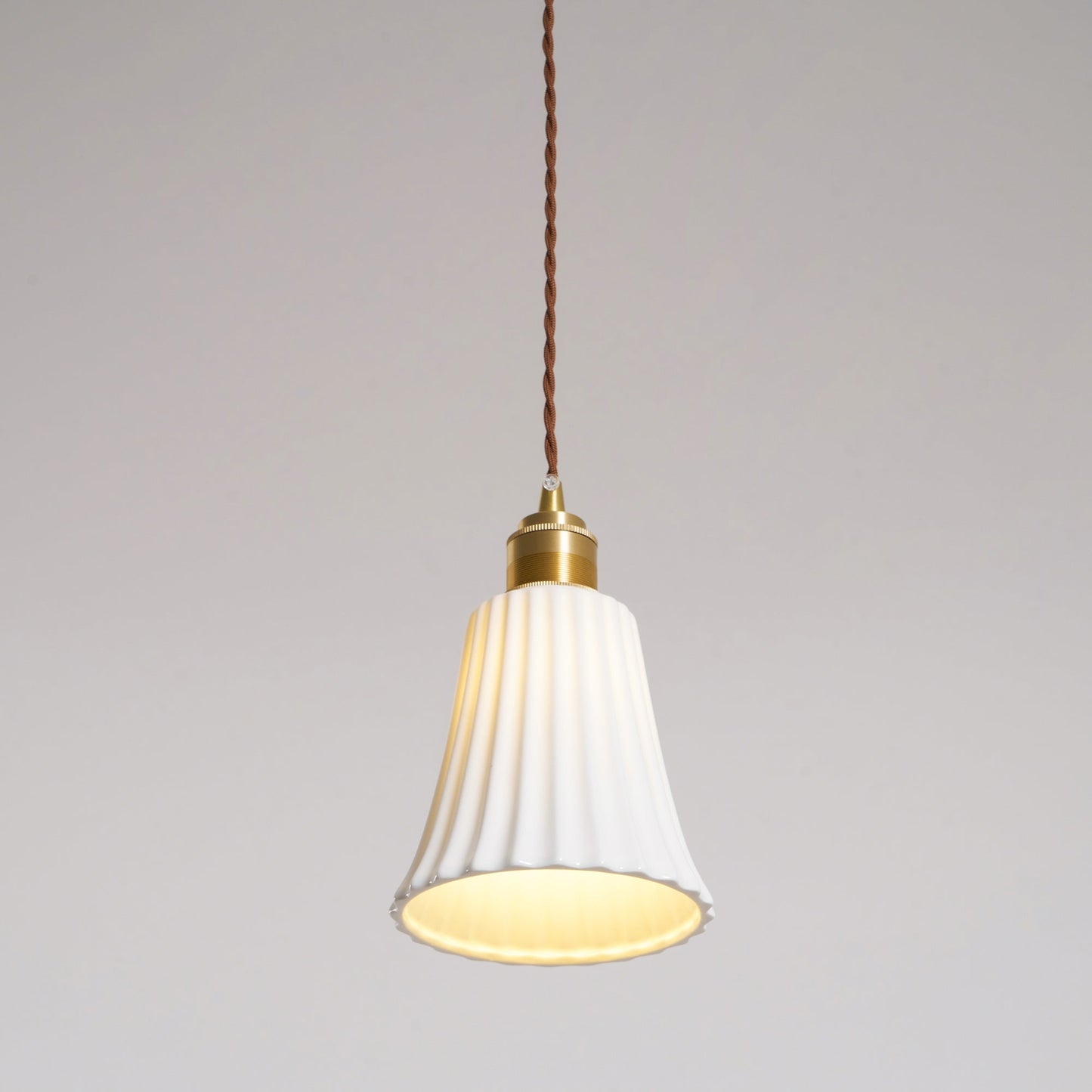 Trumpet Ceramic Pendant Light