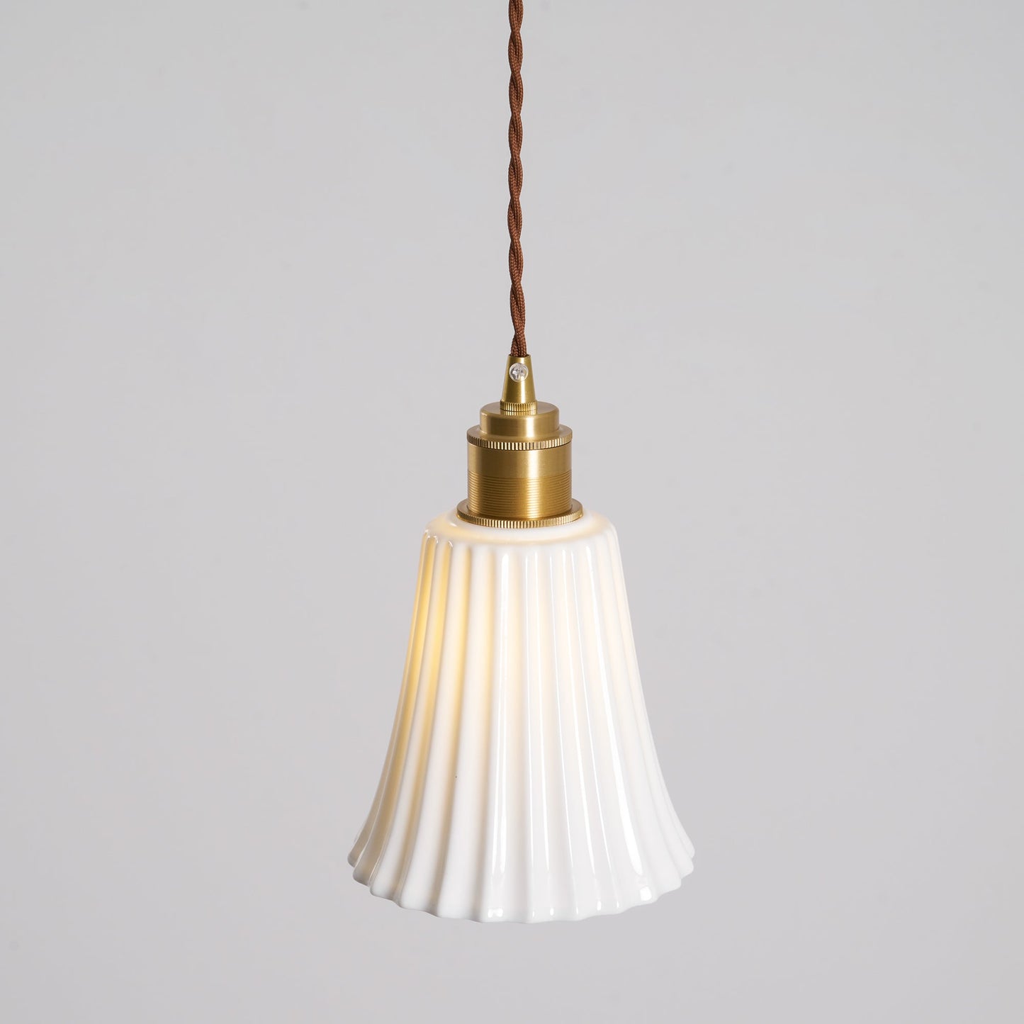 Trumpet Ceramic Pendant Light