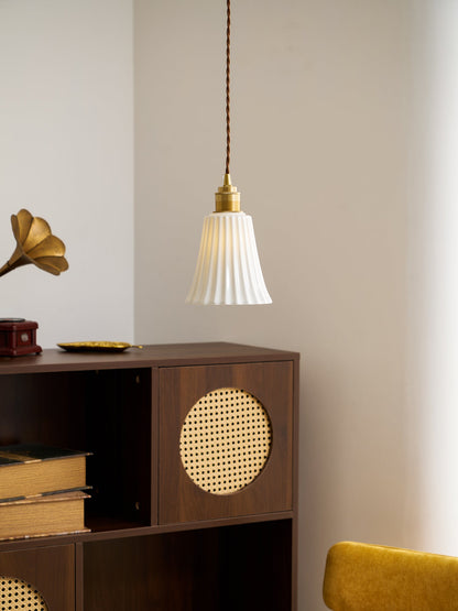 Trumpet Ceramic Pendant Light